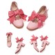Iris Corolla Tulips Chunky Heel Shoes(Reservation/6 Colours/Full Payment Without Shipping)